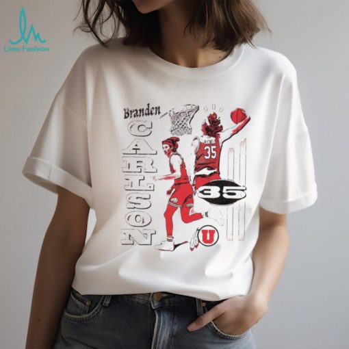 Utah Utes Branden Carlson 35 shirt