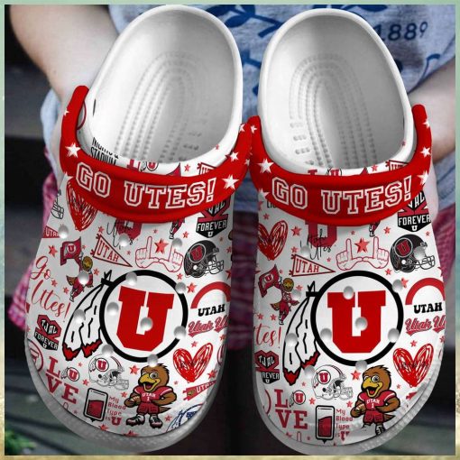 Utah Utes Ncaa Sport Crocs