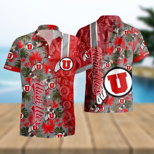 Utah Utes Ncaa Summer Hawaiian Shirt And Shorts Summer Shirt