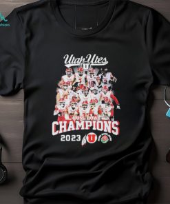Utah Utes Rose Bowl Champions 2023 Team T shirt For Fans