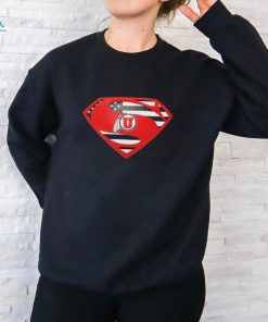 Utah Utes Superman logo shirt