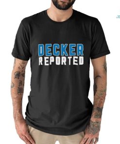 VDC Detroit Decker Reported T Shirts