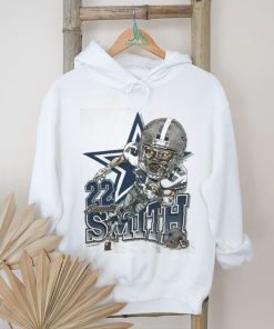VINTAGE EMMITT SMITH DALLAS COWBOYS CARICATURE 1993 NFL SHIRT