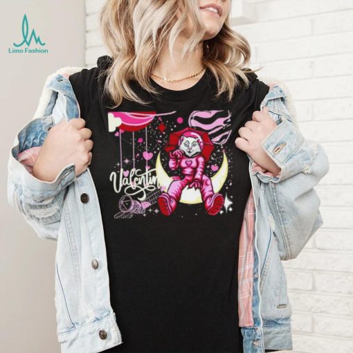Valentine Space Cat Astronaut Travel shirt