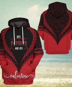 Valentines Day Hoodie, 3D My Patients Are My Valentine Custom Hoodie Apparel
