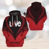 Valentines Day Hoodie Latvia King Valentine 3D Hoodie