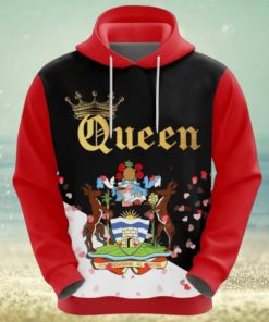 Valentines Day Hoodie, Antigua and Barbuda Queen Valentine Hoodie