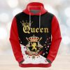 Valentines Day Hoodie Latvia Queen Valentine 3D Hoodie