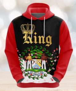 Valentines Day Hoodie, Belize King Valentine Hoodie
