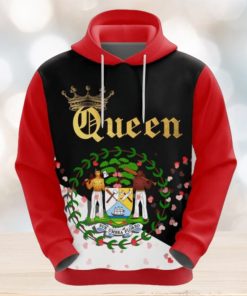 Valentines Day Hoodie, Belize Queen Valentine Hoodie