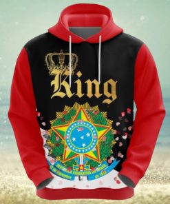 Valentines Day Hoodie, Brazil King Valentine Hoodie