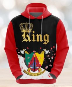 Valentines Day Hoodie, Cameroon King Valentine Hoodie