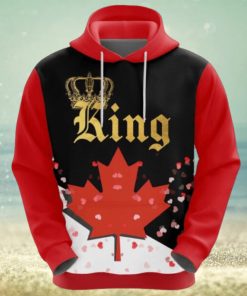 Valentines Day Hoodie, Canada King Valentine Hoodie