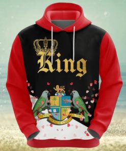Valentines Day Hoodie Dominica King Valentine Hoodie