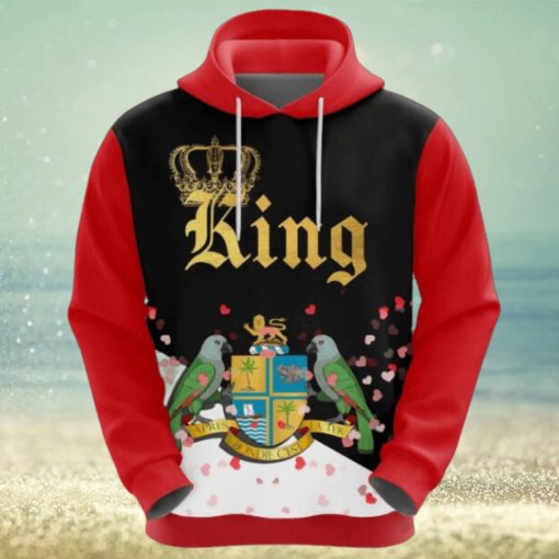 Valentines Day Hoodie Dominica King Valentine Hoodie