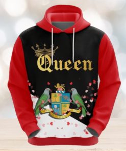 Valentines Day Hoodie, Dominica Queen Valentine Hoodie