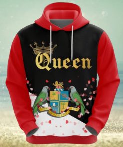 Valentines Day Hoodie, Dominica Queen Valentine Hoodie