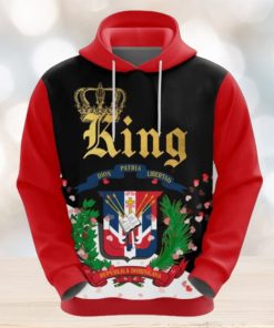 Valentines Day Hoodie, Dominicanepublic King Valentine Hoodie