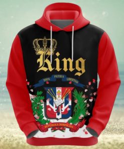 Valentines Day Hoodie, Dominicanepublic King Valentine Hoodie