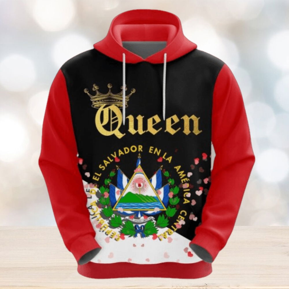 Valentines Day Hoodie El Salvador Queen Valentine Hoodie Valentines Day Hoodie El Salvador Queen Valentine Hoodie