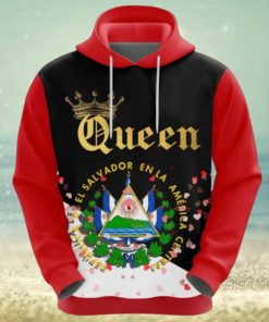 Valentines Day Hoodie El Salvador Queen Valentine Hoodie