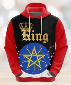 Valentines Day Hoodie Ethiopia King Valentine Hoodie