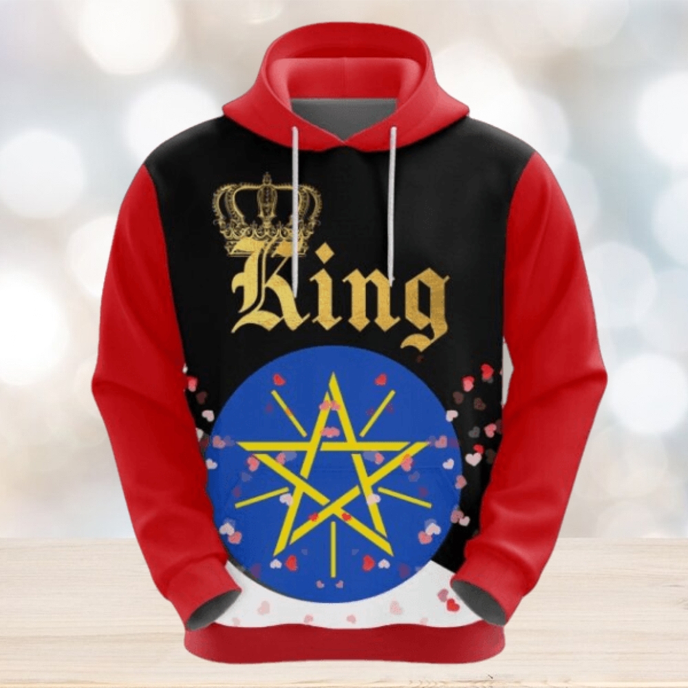 Valentines Day Hoodie Ethiopia King Valentine Hoodie Valentines Day Hoodie Ethiopia King Valentine Hoodie