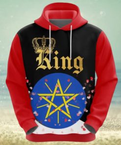 Valentines Day Hoodie Ethiopia King Valentine Hoodie
