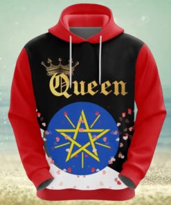 Valentines Day Hoodie, Ethiopia Queen Valentine Hoodie