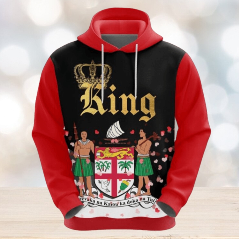 Valentines Day Hoodie Fiji King Valentine Hoodie All Over Print Valentines Day Hoodie Fiji King Valentine Hoodie All Over Print