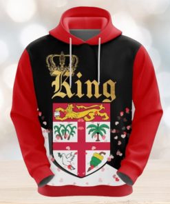 Valentines Day Hoodie Fiji King Valentine Hoodie