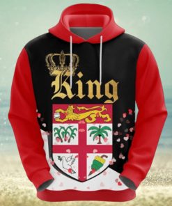 Valentines Day Hoodie Fiji King Valentine Hoodie