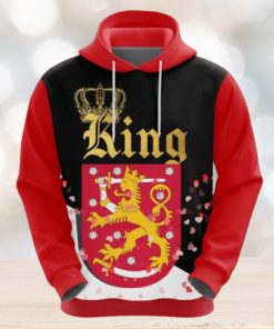 Valentines Day Hoodie Finland King Valentine Hoodie