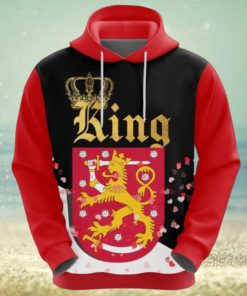 Valentines Day Hoodie Finland King Valentine Hoodie