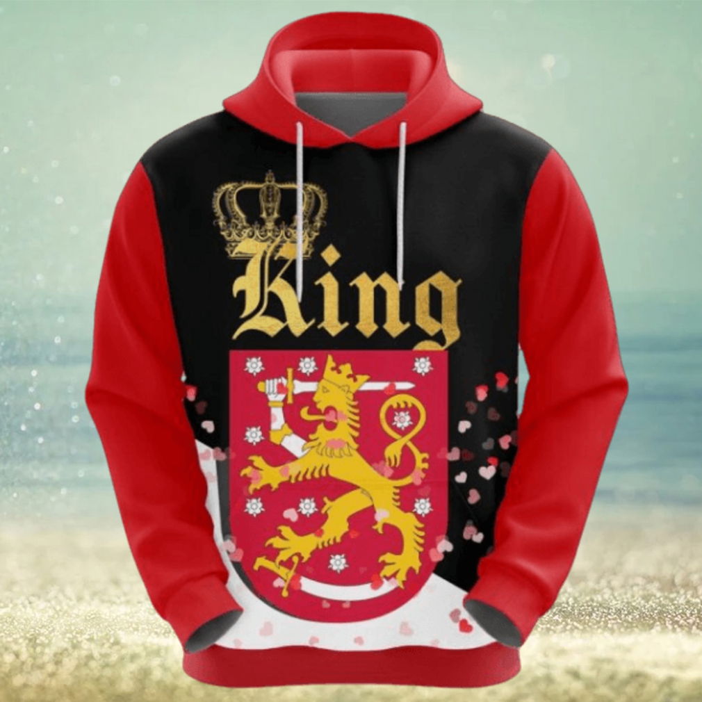 Valentines Day Hoodie Finland King Valentine Hoodie Valentines Day Hoodie Finland King Valentine Hoodie