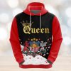 Valentines Day Hoodie, Belgium Queen Valentine Hoodie All Over Print Gift For Men And Women Version
