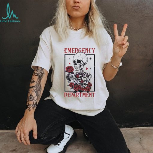 Valentines Emergency Department Skeleton Shirt