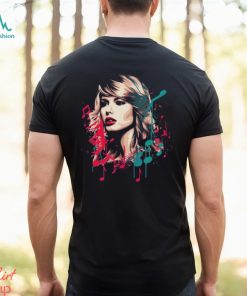 Valentines Swiftie Sweatshirt With Retro Style Portrait Painting Eras Concert T Shirt