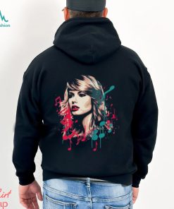 Valentines Swiftie Sweatshirt With Retro Style Portrait Painting Eras Concert T Shirt
