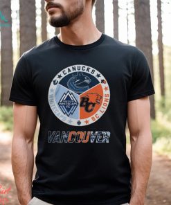 Vancouver Sports Teams Canucks x BC Lions and Whitecaps FC Logo 2023 T Shirt