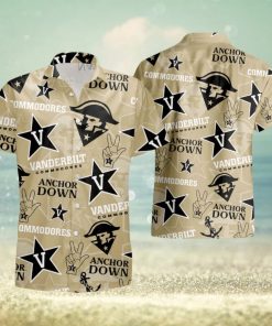 Vanderbilt Commodores Hawaiian Shirt And Short