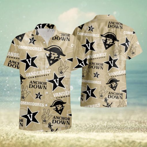 Vanderbilt Commodores Hawaiian Shirt And Short