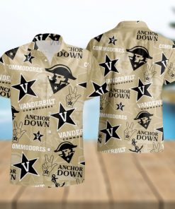 Vanderbilt Commodores Hawaiian Shirt And Short