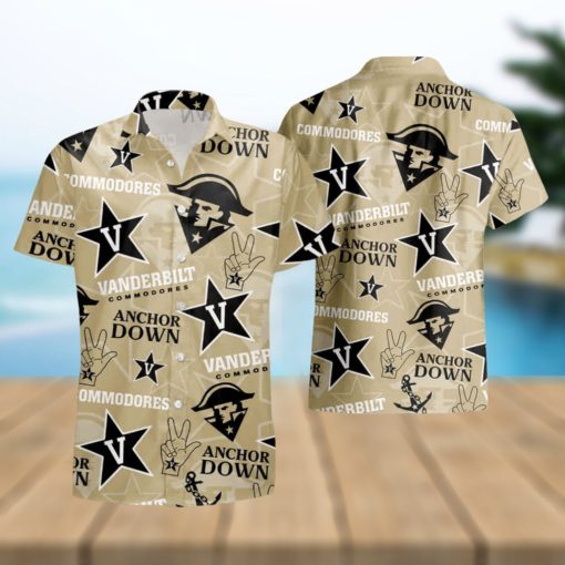 Vanderbilt Commodores Hawaiian Shirt And Short