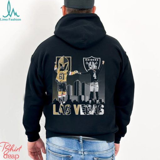 Vegas Golden Knights And Las Vegas Raiders Champion T Shirt