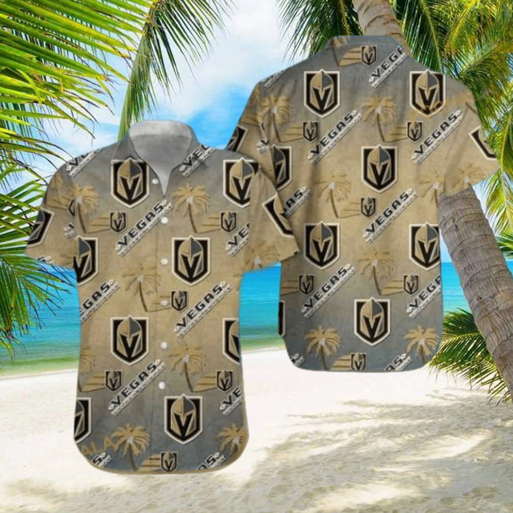 Vegas Golden Knights NHL Hawaiian Shirt Beach Gift For Hockey Lovers Vegas Golden Knights NHL Hawaiian Shirt Beach Gift For Hockey Lovers