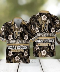 Vegas Golden Knights NHL Hawaiian Shirt Hibiscus Pattern Best Beach Gift