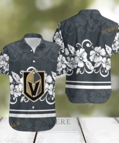 Vegas Golden Knights NHL Hawaiian Shirt Hibiscus Pattern Hockey Fans Gift