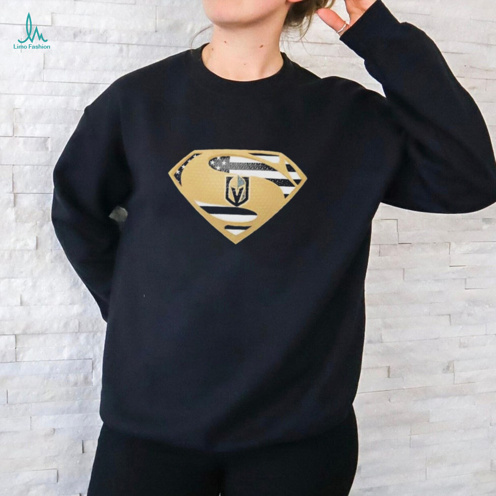 Vegas Golden Knights Superman logo shirt Vegas Golden Knights Superman logo shirt
