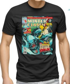 Vegas Golden Knights vs Seattle Kraken NHL Winter Classic 2024 comics shirt